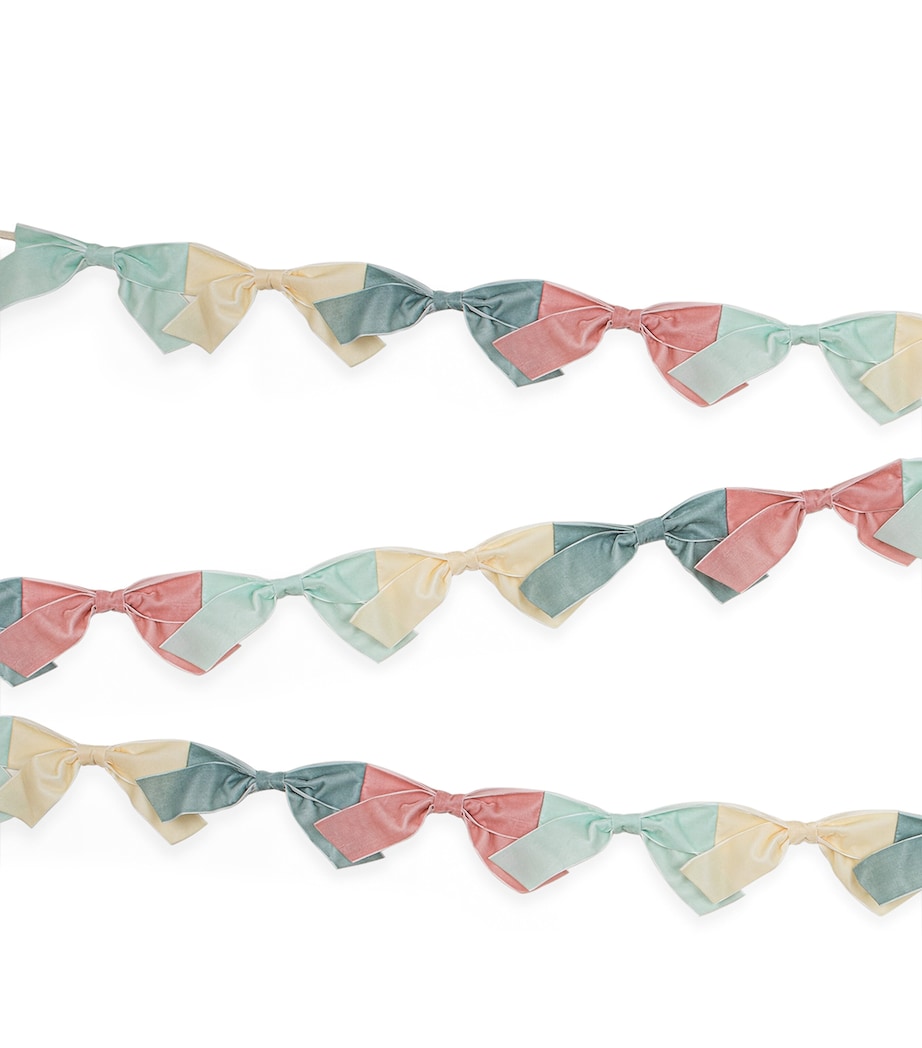 Meri Meri Velvet Bow Garland Image 4