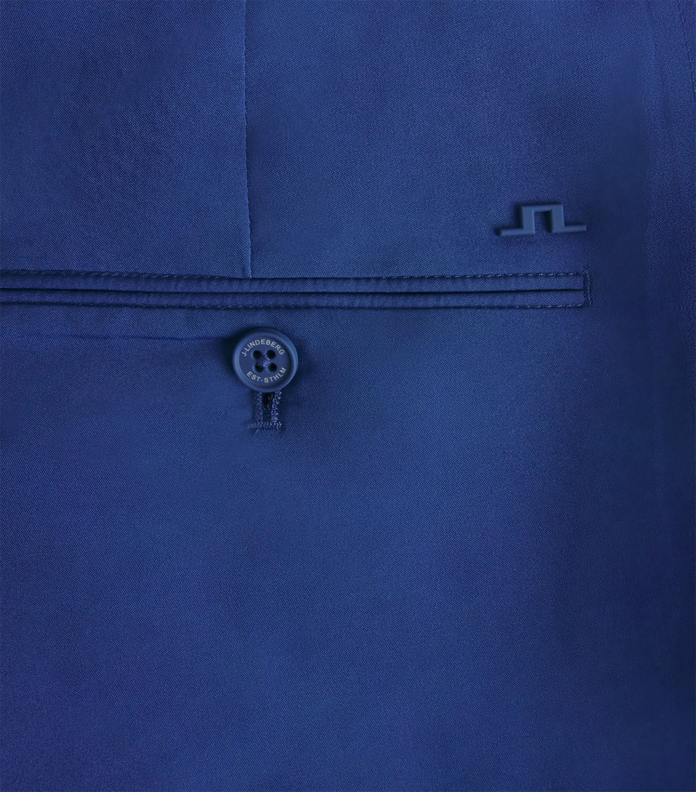 J Lindeberg Mens Mitch Straight Shorts Estate Blue Image 6