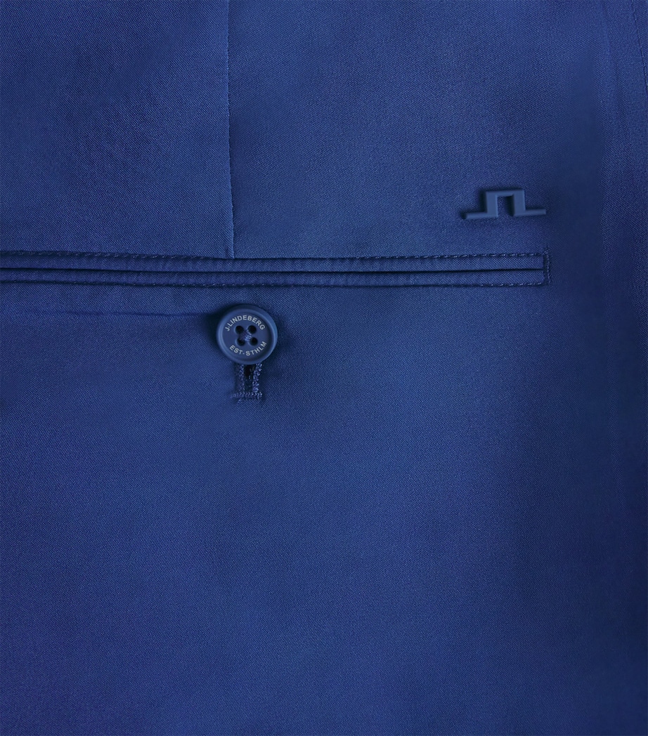 J Lindeberg Mens Mitch Straight Shorts Estate Blue Image 6