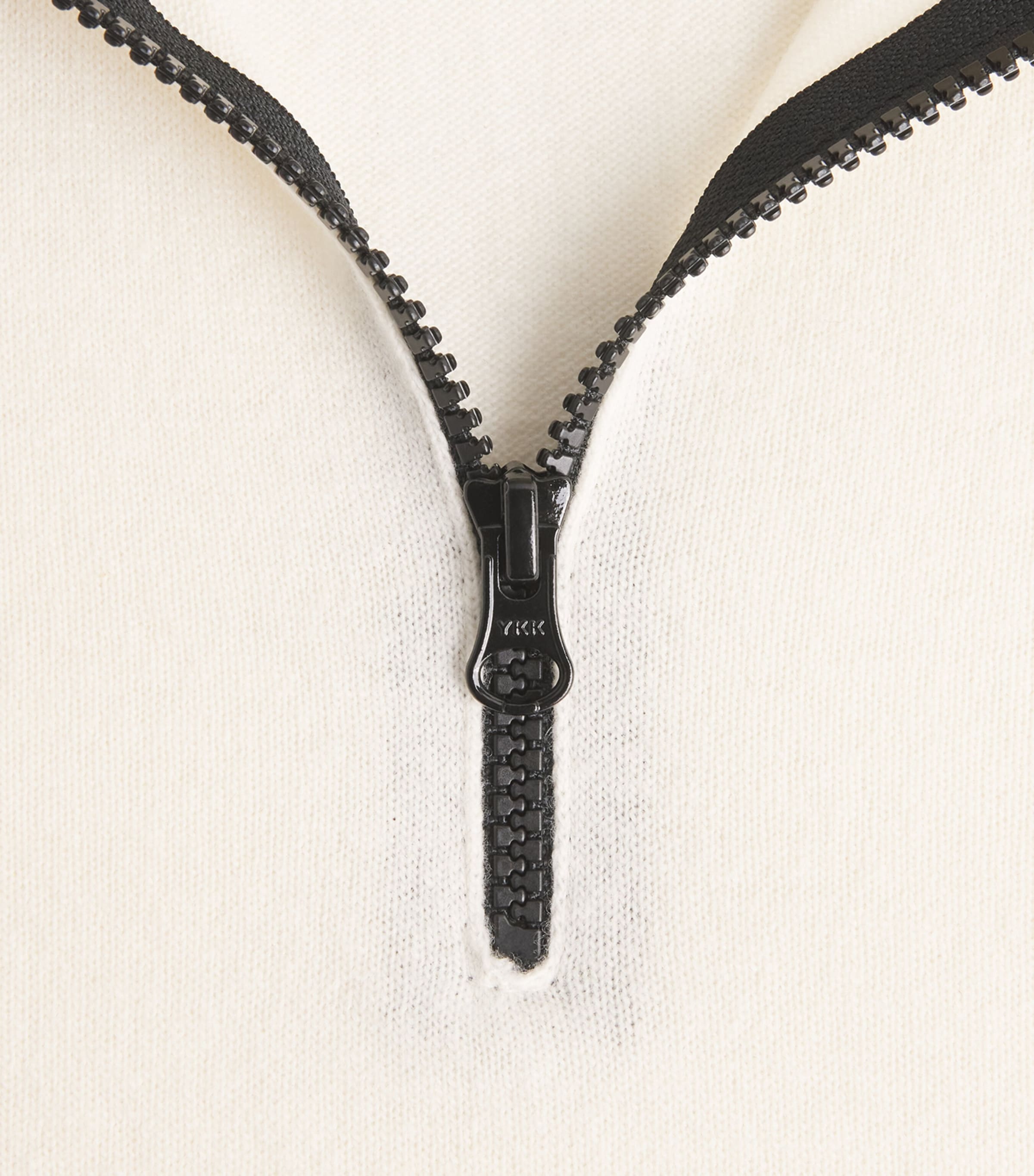 Virgin Wool Half-Zip Compass Sweatshirt V0093 Image 5