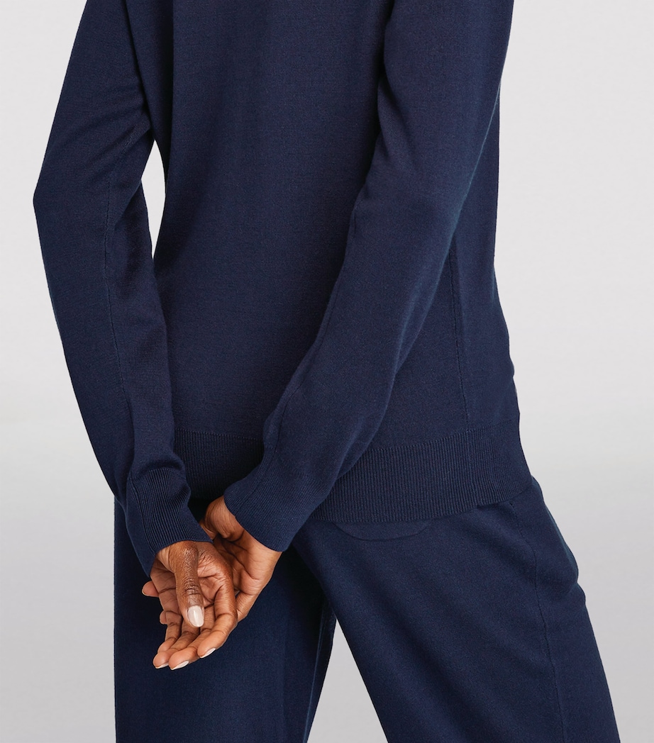 Silk-Blend Carmel Tracksuit PARIS Image 4