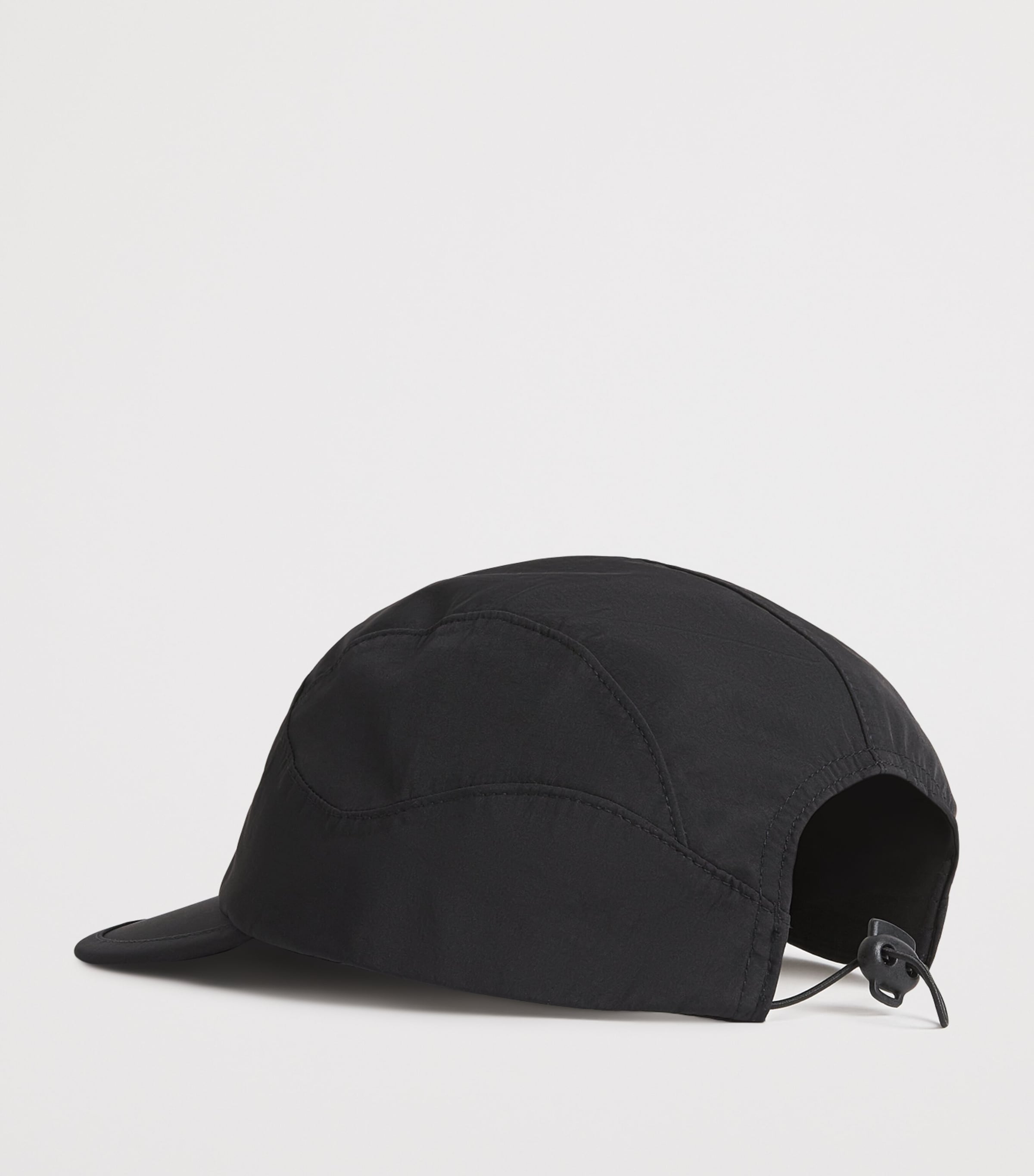 247 Panelled Cap BLACK Image 3