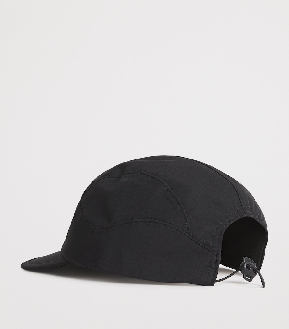 247 Panelled Cap BLACK Image 3