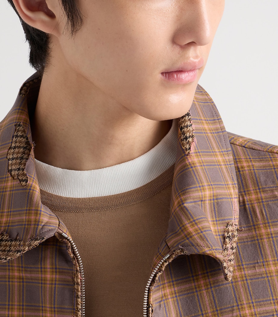 Prada Mens Wool Logo Sweater Brown Image 3
