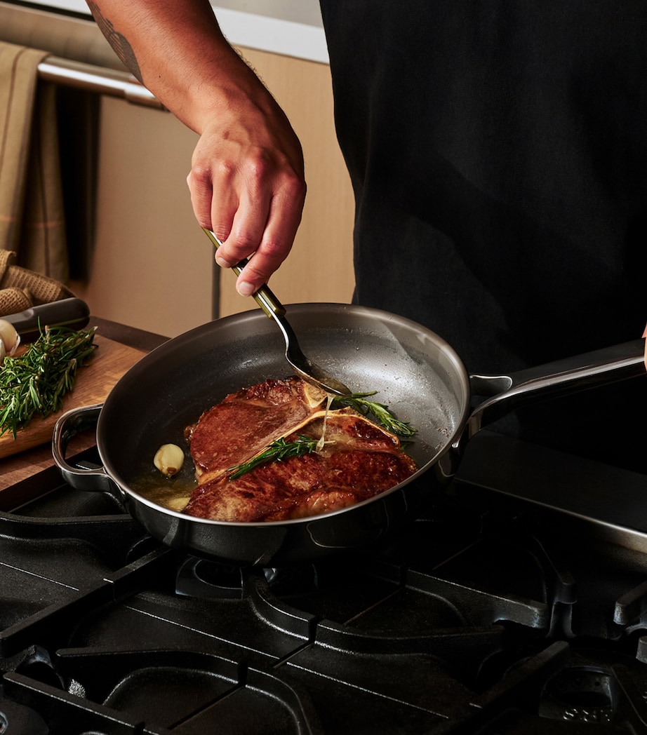 OUR PLACE Titanium Pro Cookware Set Chrome Image 3