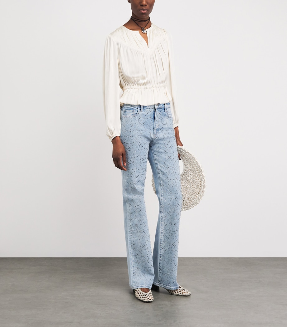 Sofia Flared Jeans FLORA EMBELLISHED Image 2