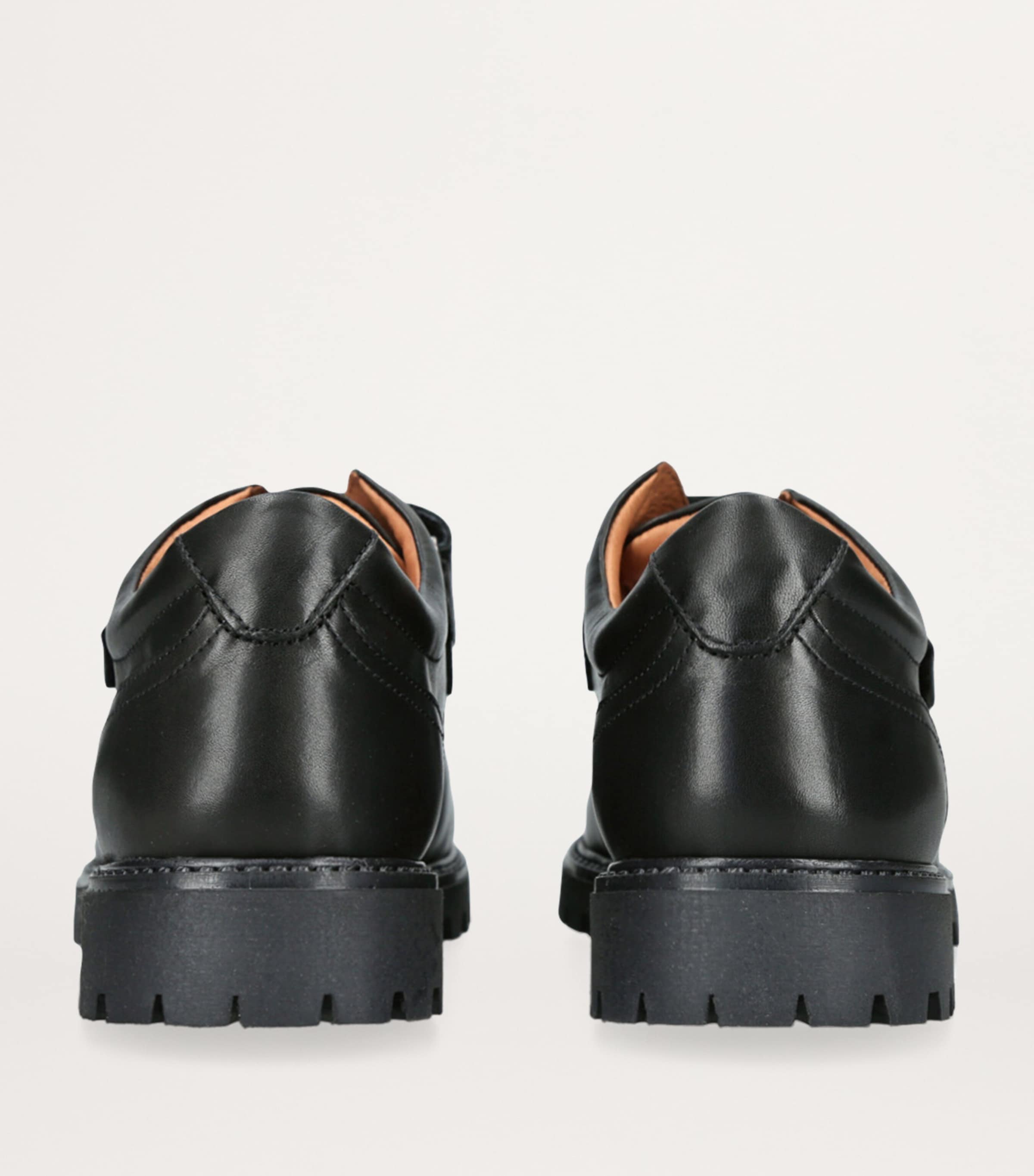 Leather Harry School Shoes BLACK Image 2