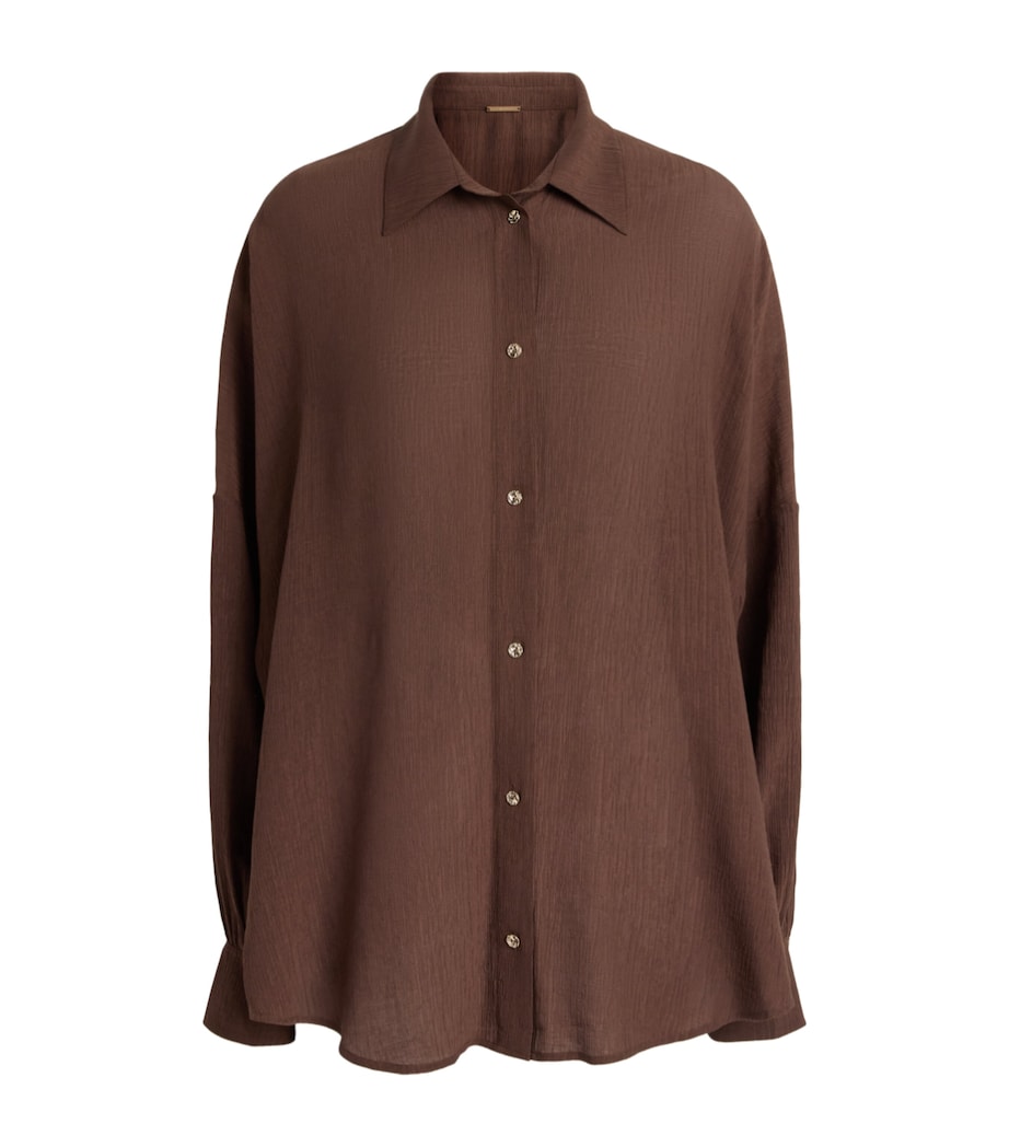 AWAY THAT DAY Womens Maldives Shirt Espresso Image 1