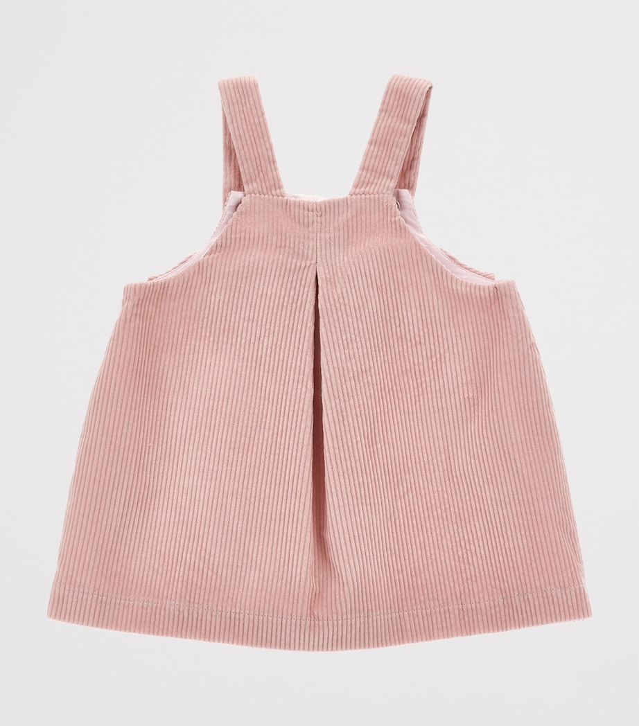 Corduroy Bow Pinafore Dress (3-36 Months) ROSA FAIRYTALE Image 2