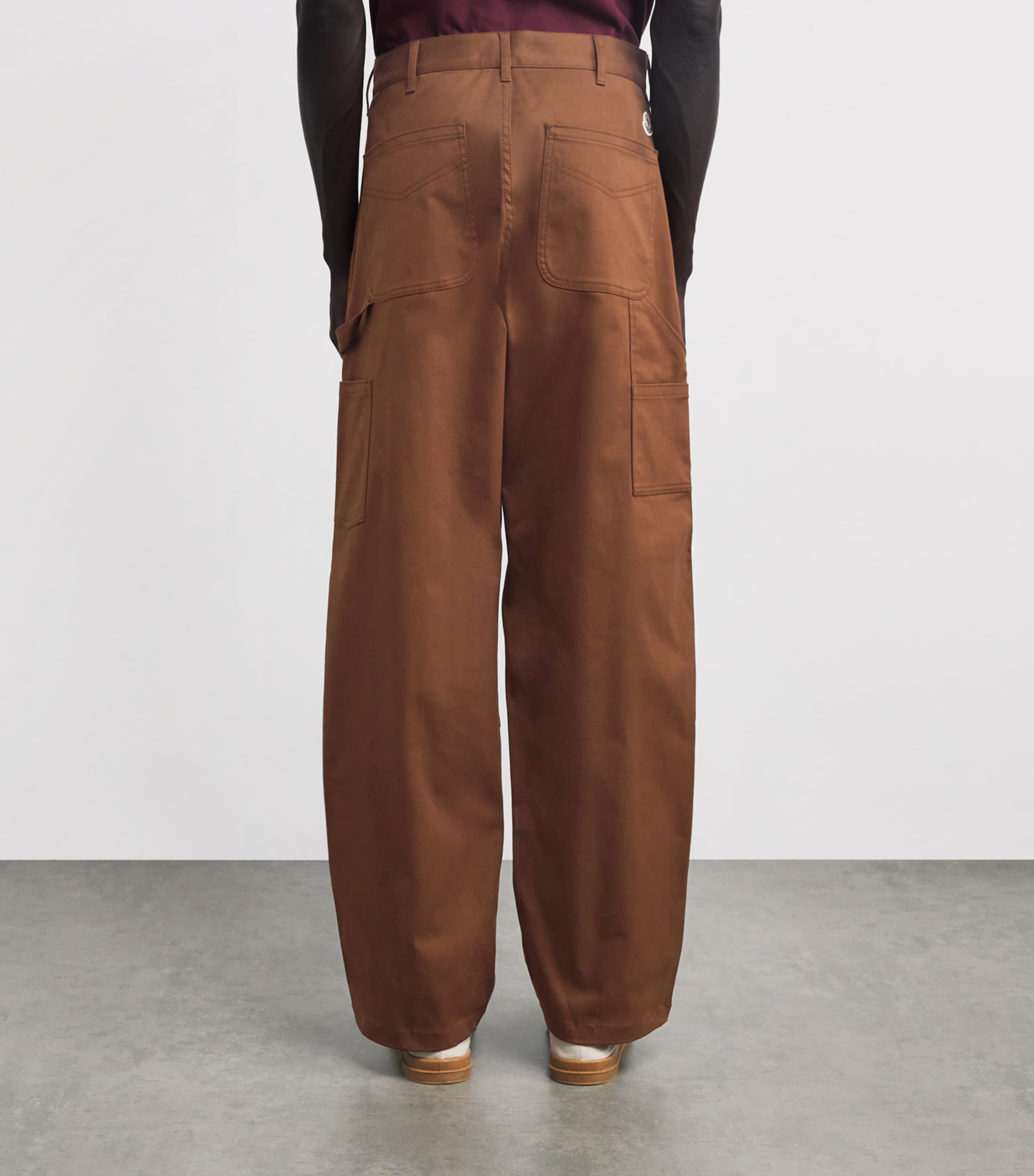 Cotton Gabardine Straight Trousers 253 Image 4