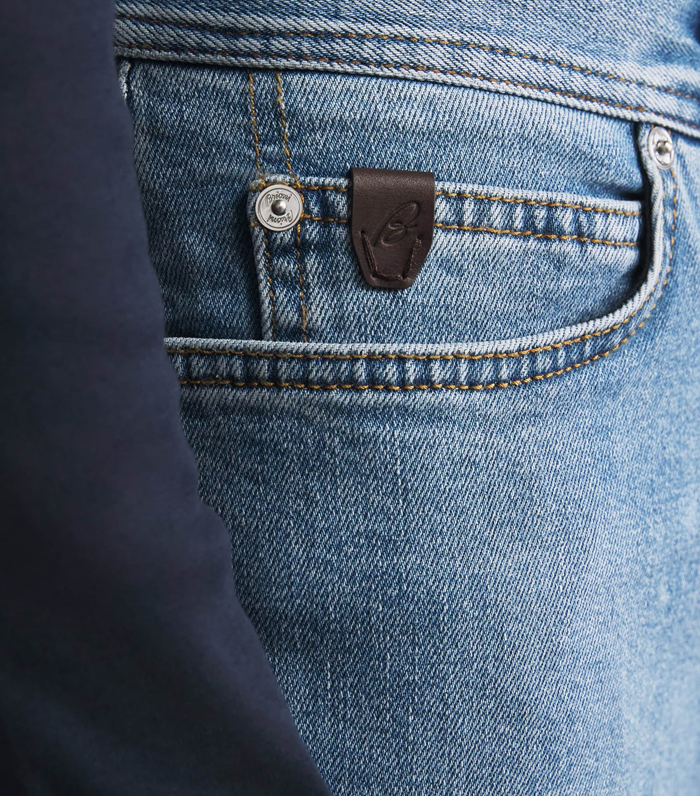 Brioni Mens Merano Straight Jeans Image 3
