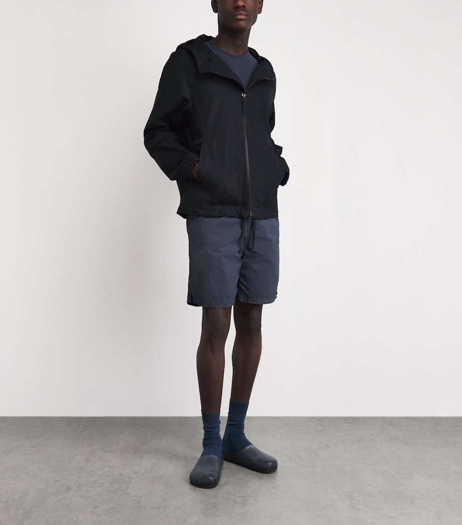 Stone Island Mens Recycled Ghost Logo Shorts Image 2