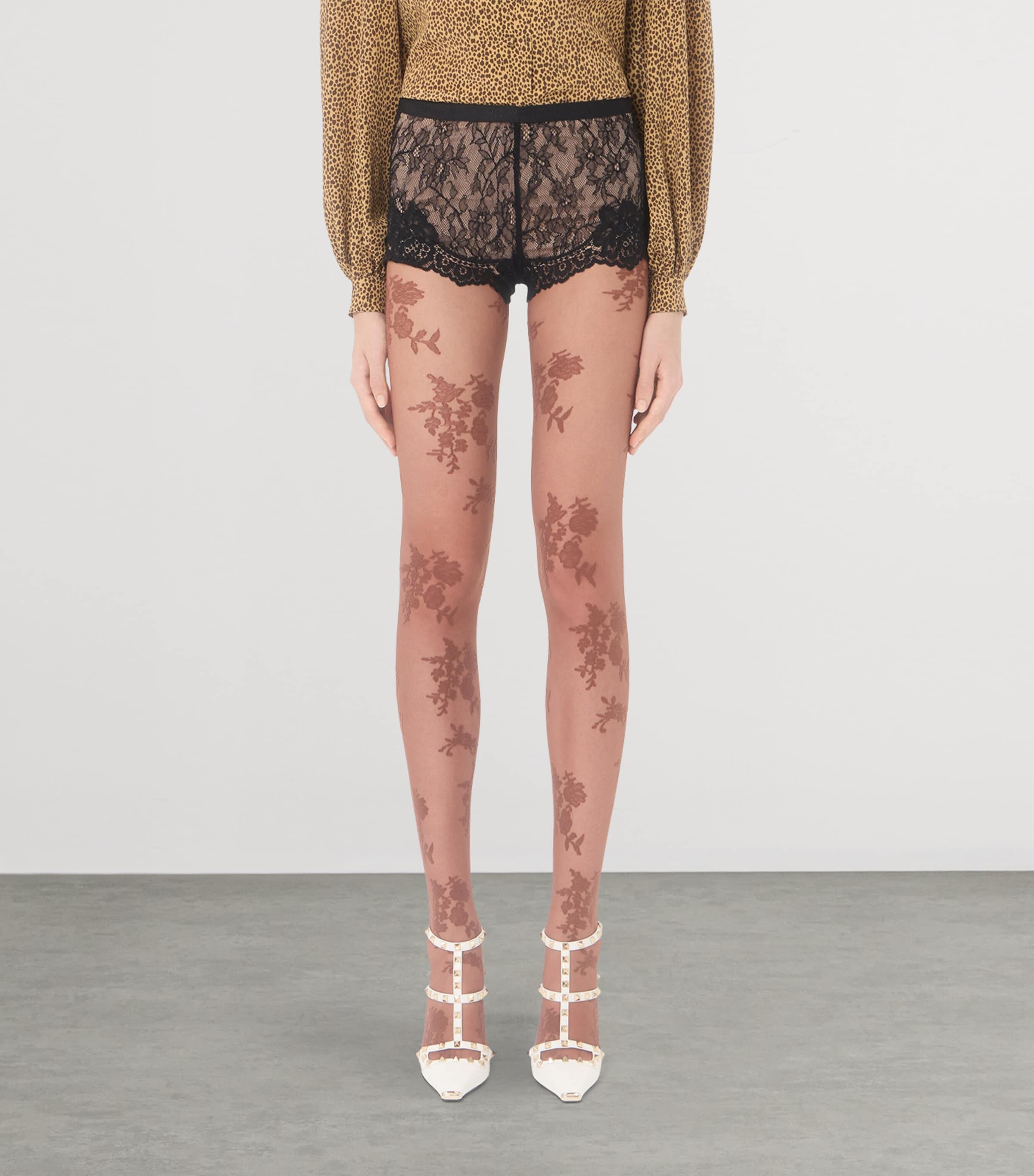 Valentino Womens Lace Shorts Image 3
