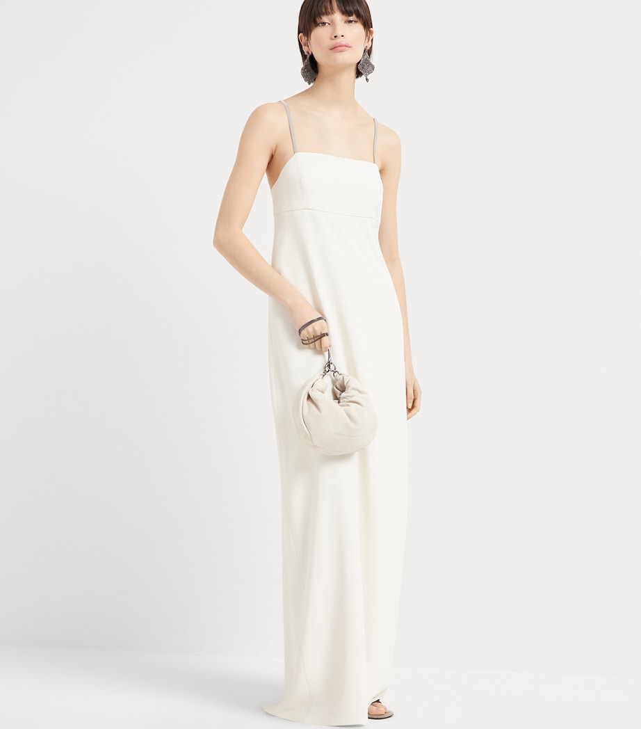 Silk-Blend Maxi Dress C7936 Image 2