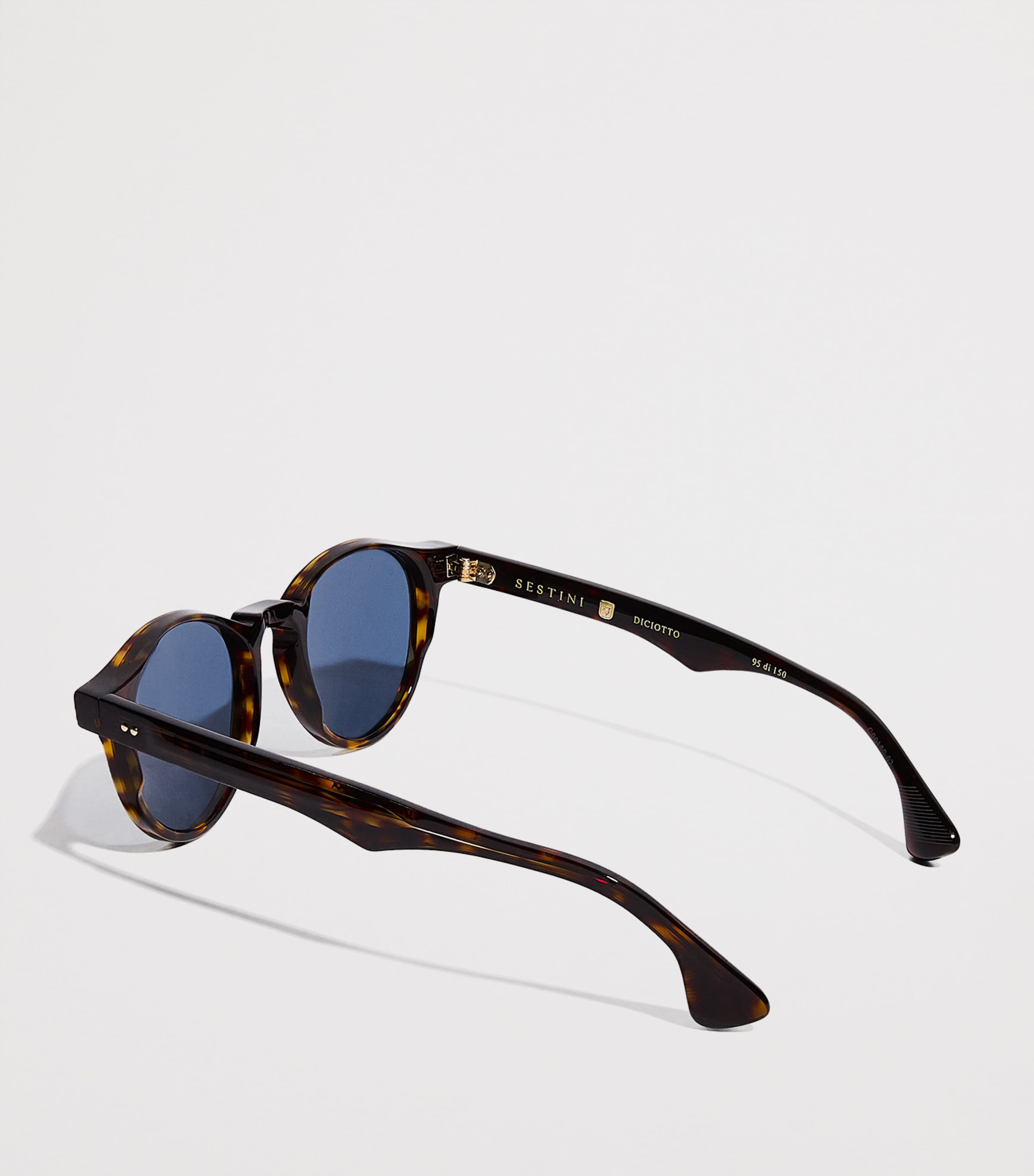 Sestini Acetate Diciotto Sunglasses Blue Cristallo Image 3