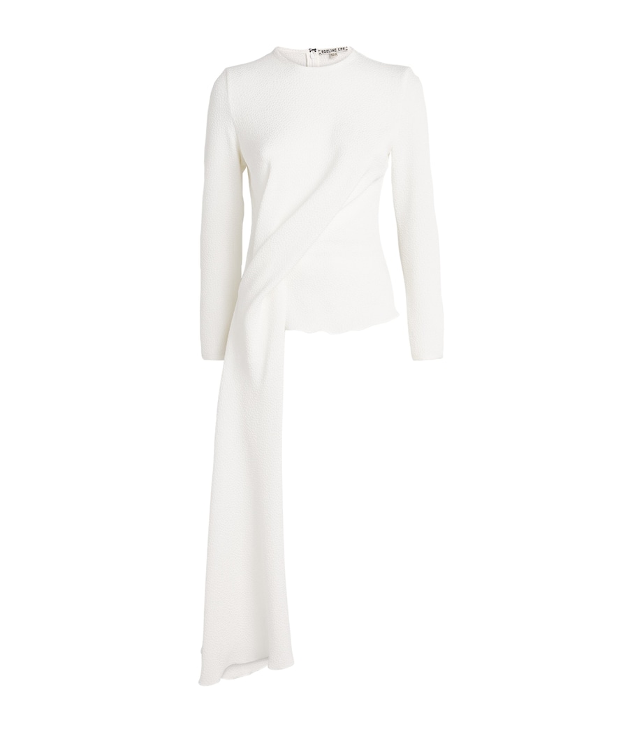 Textured Draped Fleche Top IVO Image 1