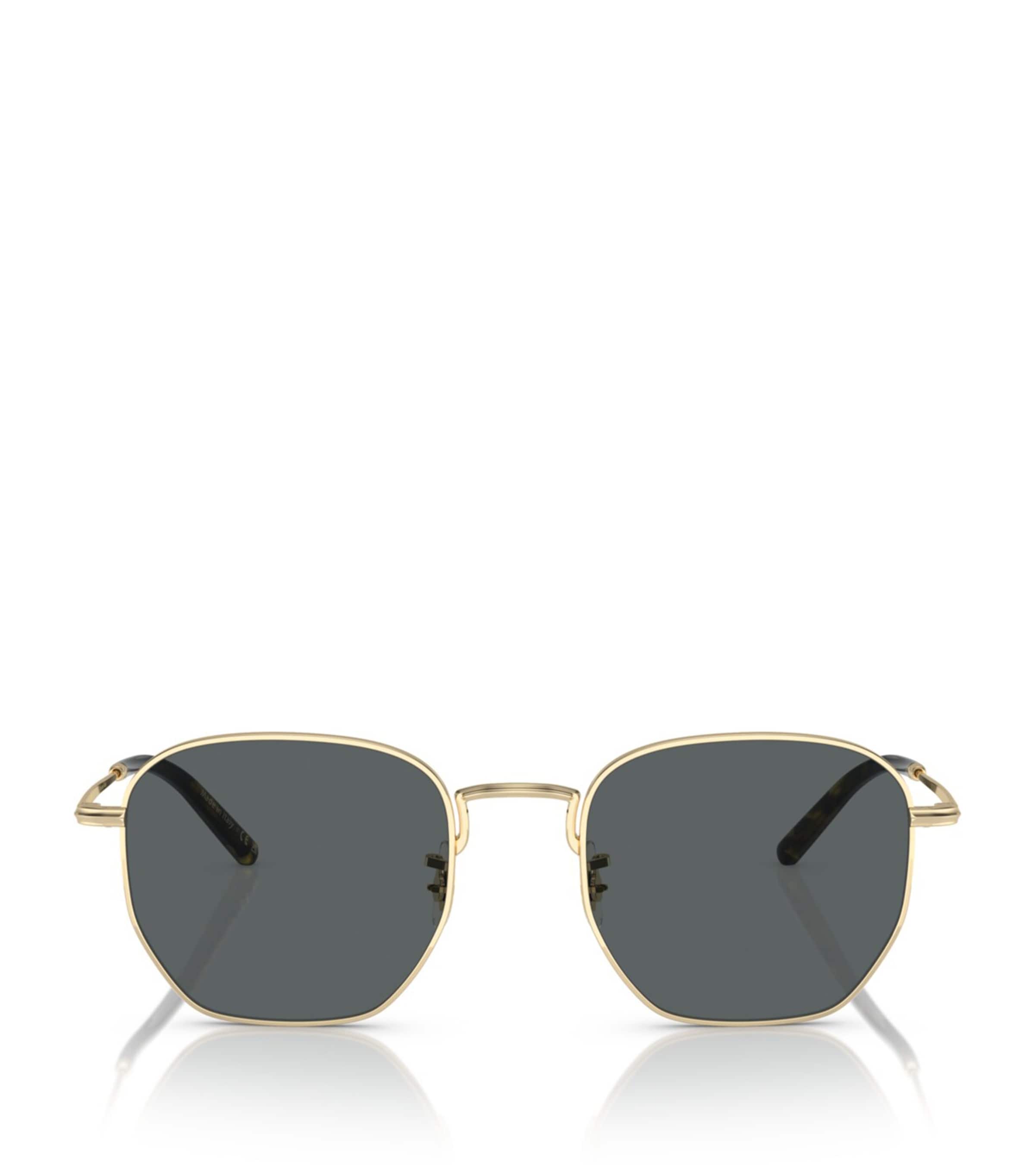 Oliver Peoples Metal Kierney Sun Sunglasses In Gold