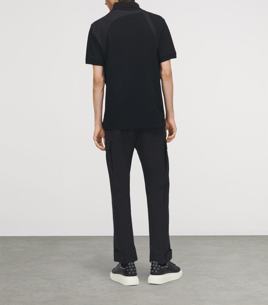 Cotton Harness Polo Shirt 1000 Image 4