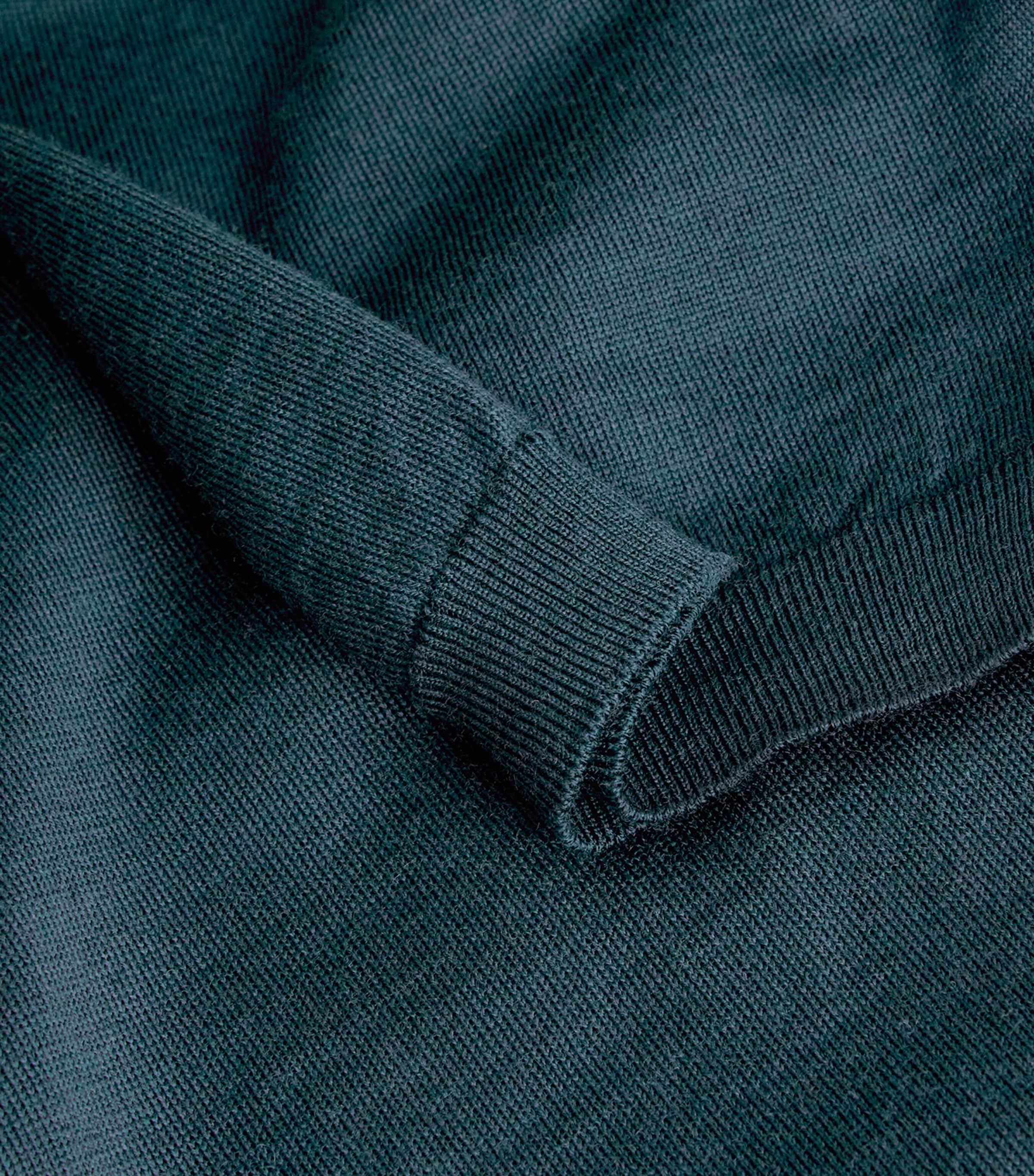 Merino Wool Payton Polo Shirt RICHARDSON GREEN Image 5