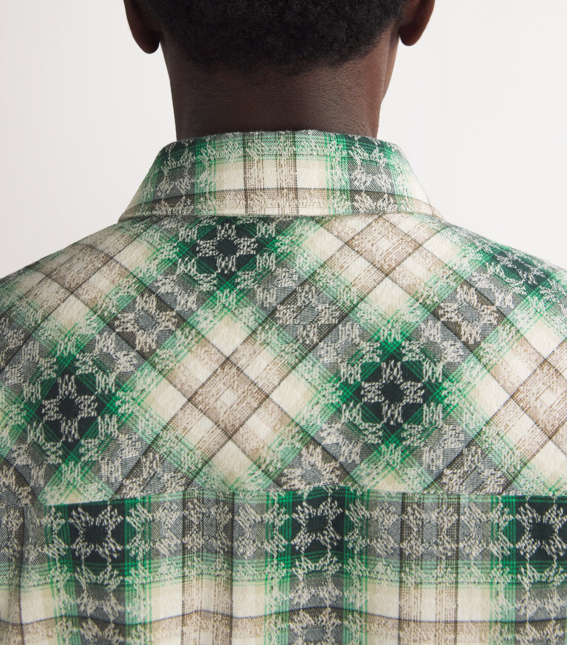 AMIRI Green Cotton Classic Flannel Shirt | Harrods UK