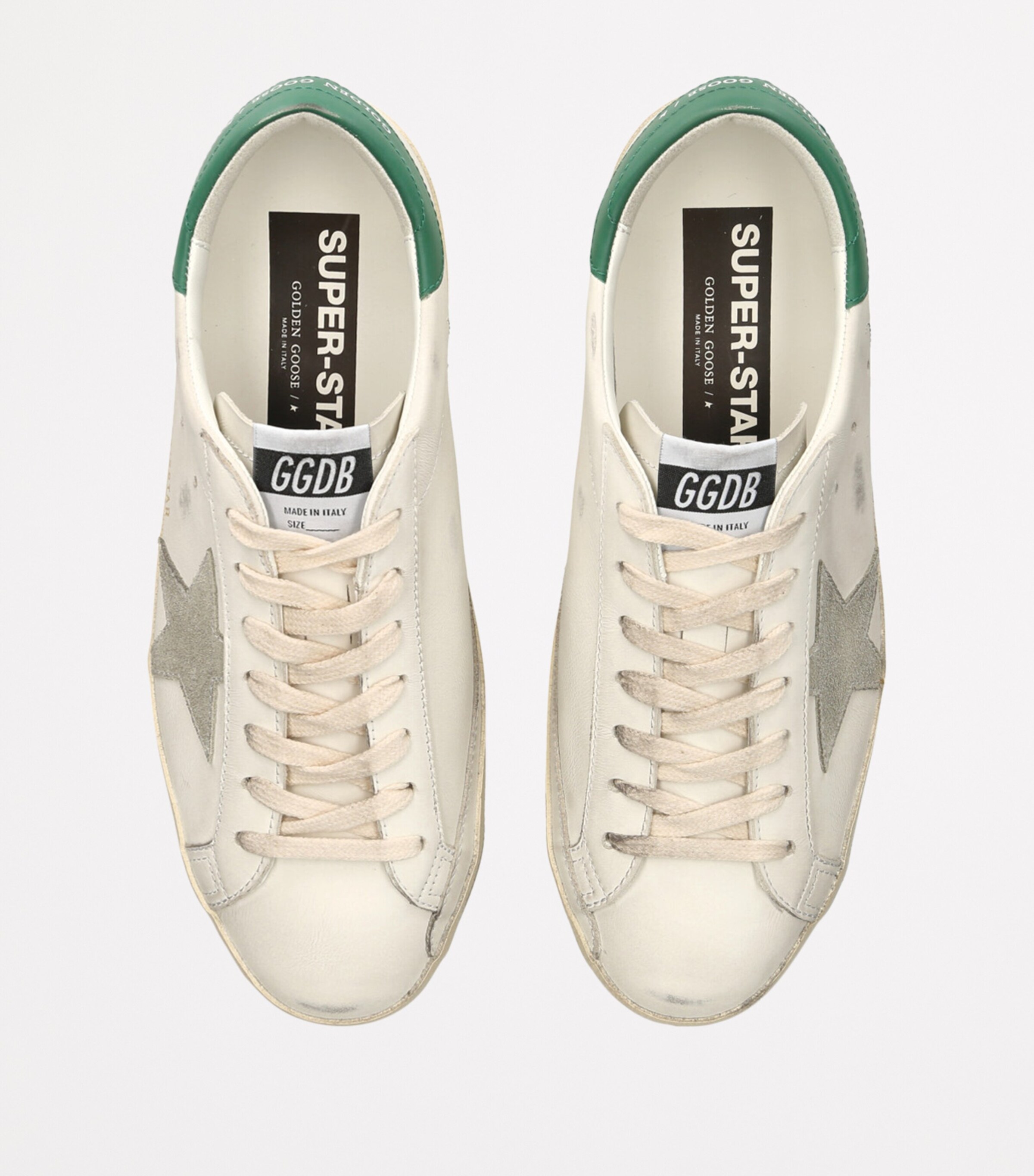 Leather Super-Star Sneakers WHITE/COMB Image 4