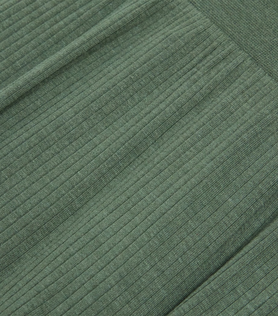 Bamboo-Blend Christmas Pudding Trousers (0-24 Months) PUDDING & PINE Image 3