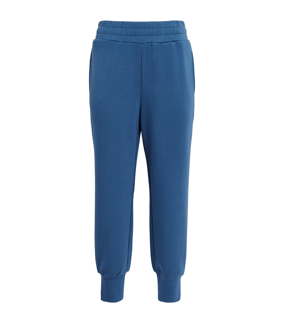 Varley Womens The Slim Cuff Sweatpants Bijou Blue Image 1