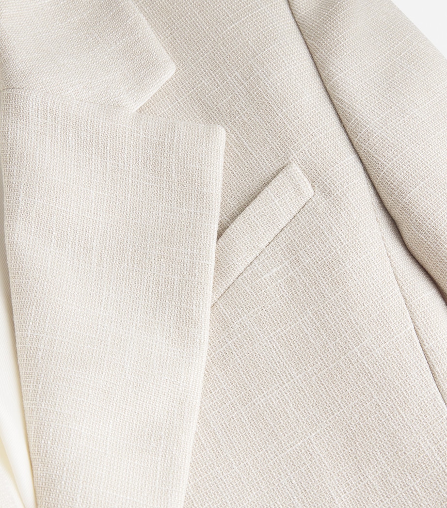 Corbett Fitted Blazer STONE MCRM Image 5