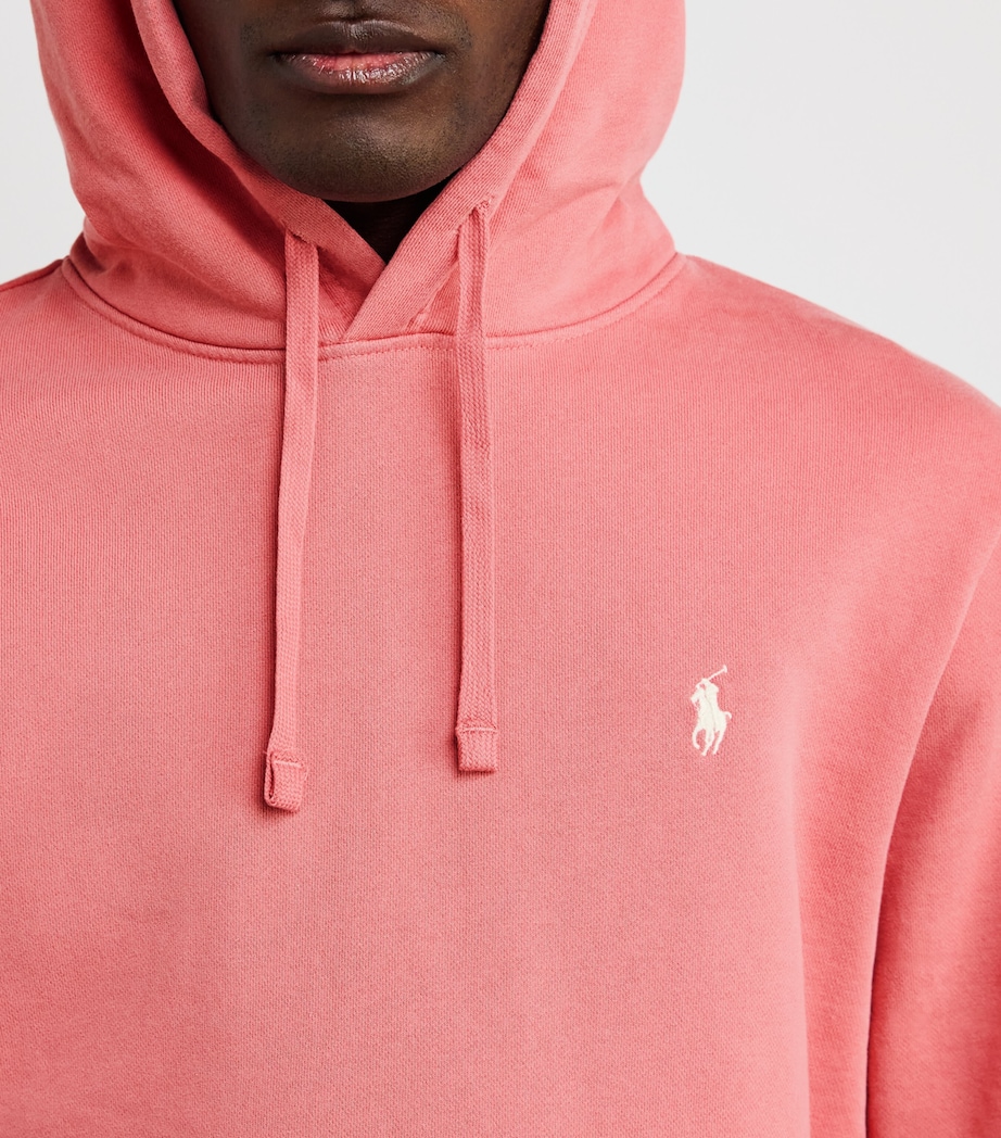 Cotton Loopback Hoodie PINK Image 6
