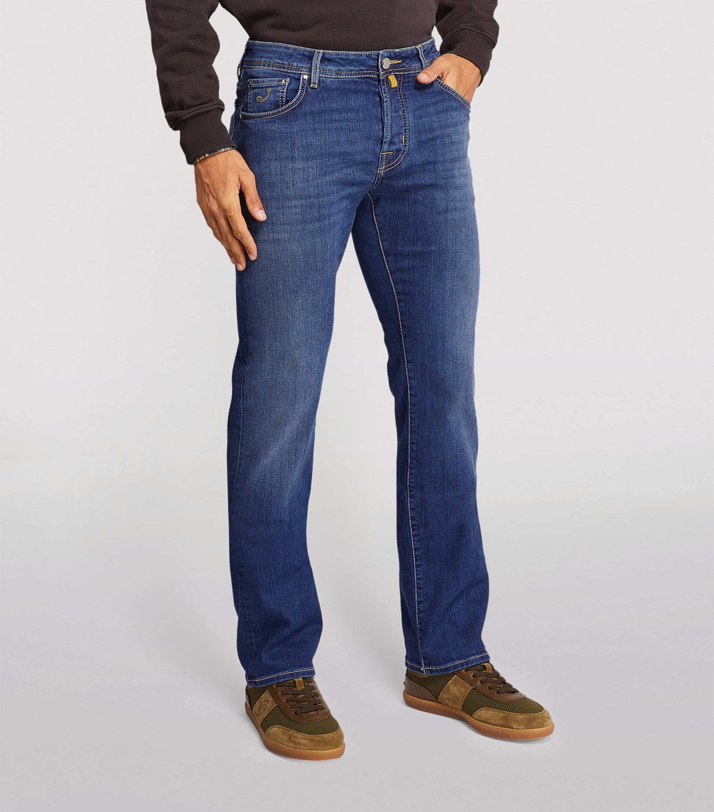 Straight Jeans 100D Image 3