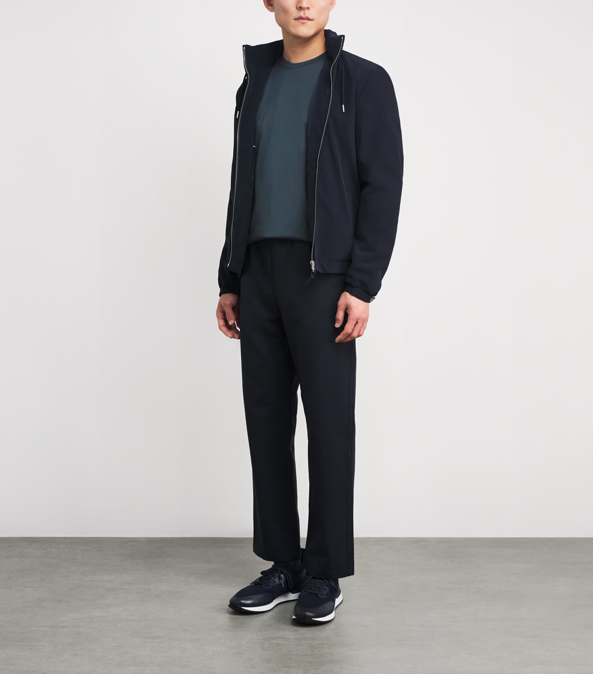 Supima Cotton Riviera T-Shirt DARK PETROL26 GNIT Image 2