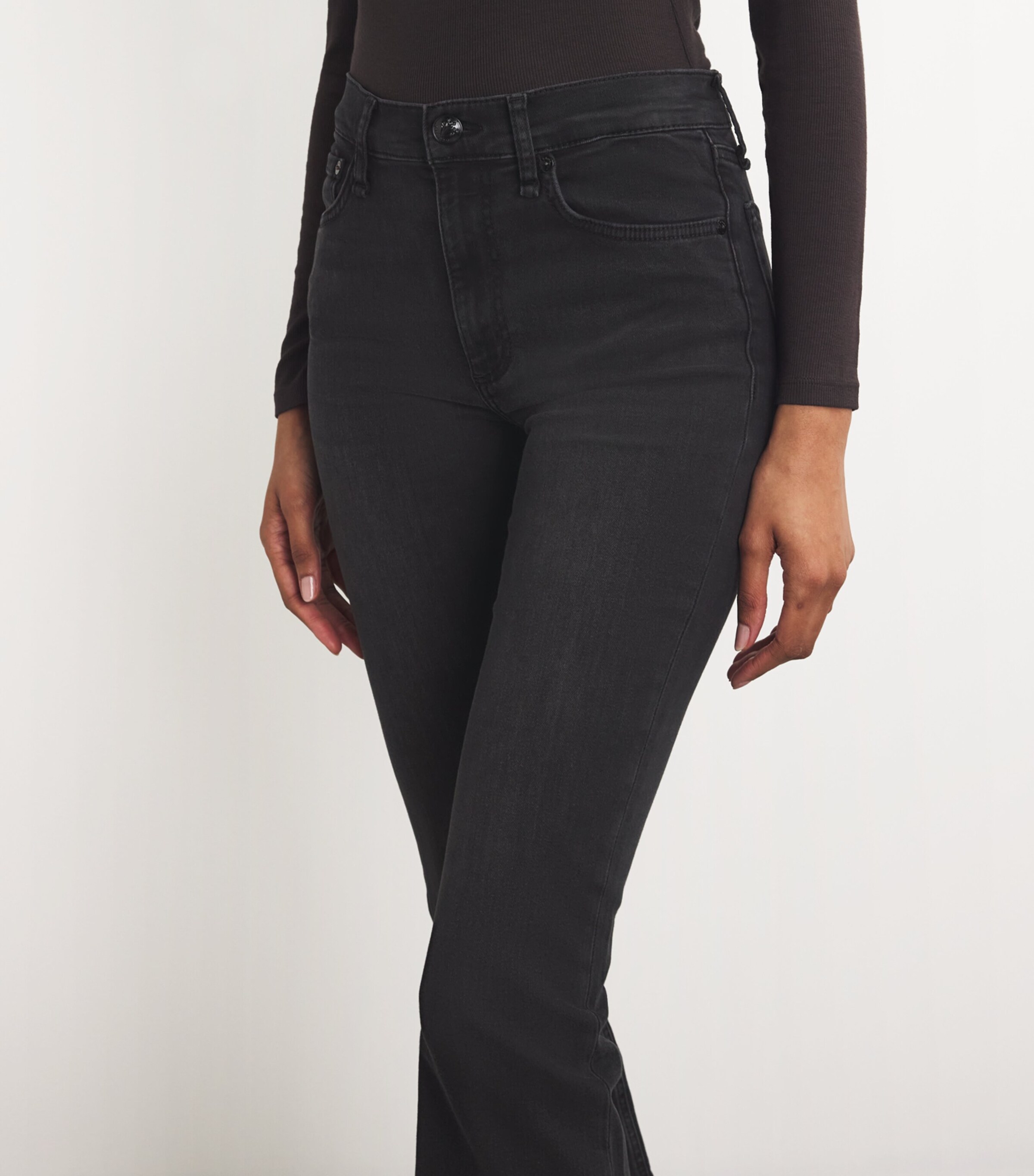 Peyton Mid-Rise Bootcut Jeans CORNELIA Image 6