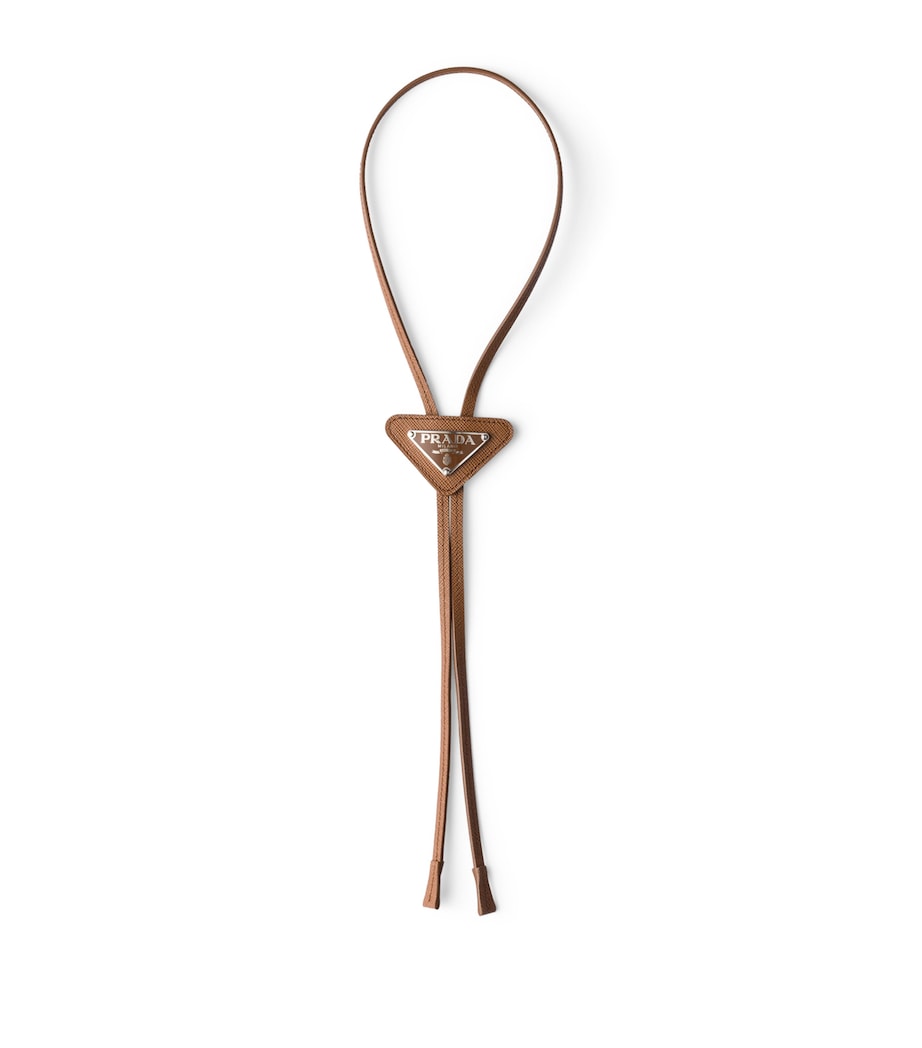 Saffiano Leather Bolo Tie F0054 Image 1