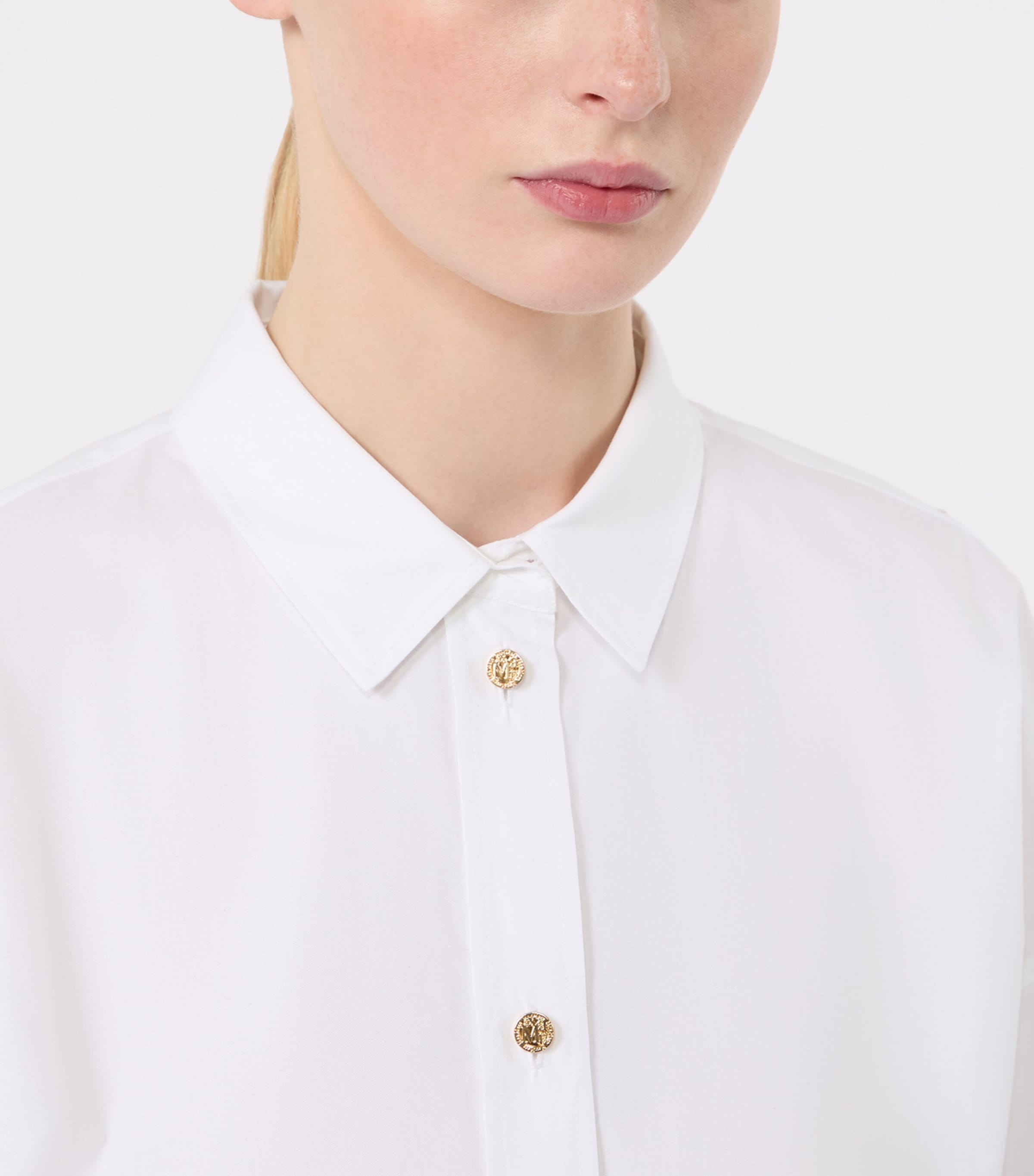 Max Mara Womens Oxford Shirt White Image 5