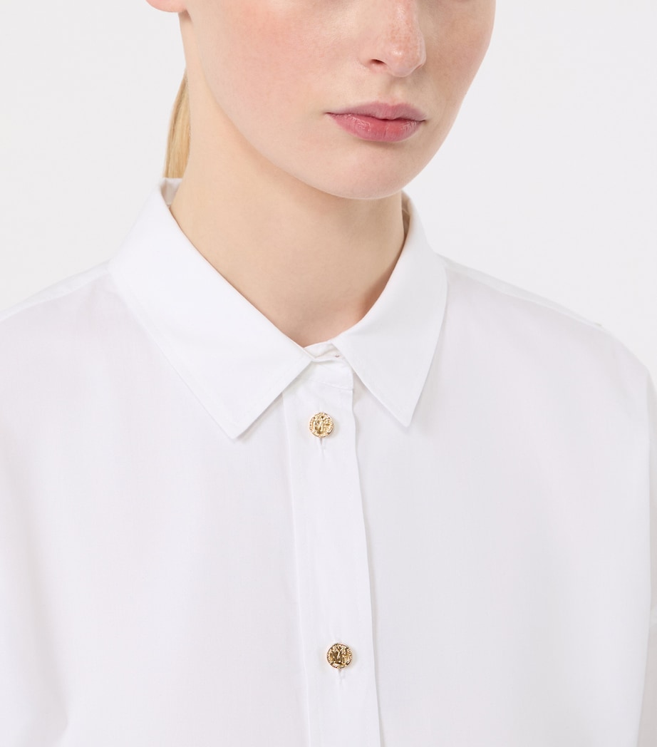 Max Mara Womens Oxford Shirt White Image 5