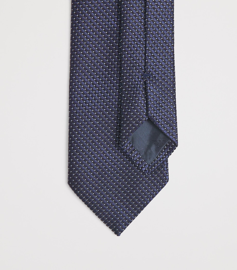 Silk-Cotton Jacquard Tie FB163 Image 2