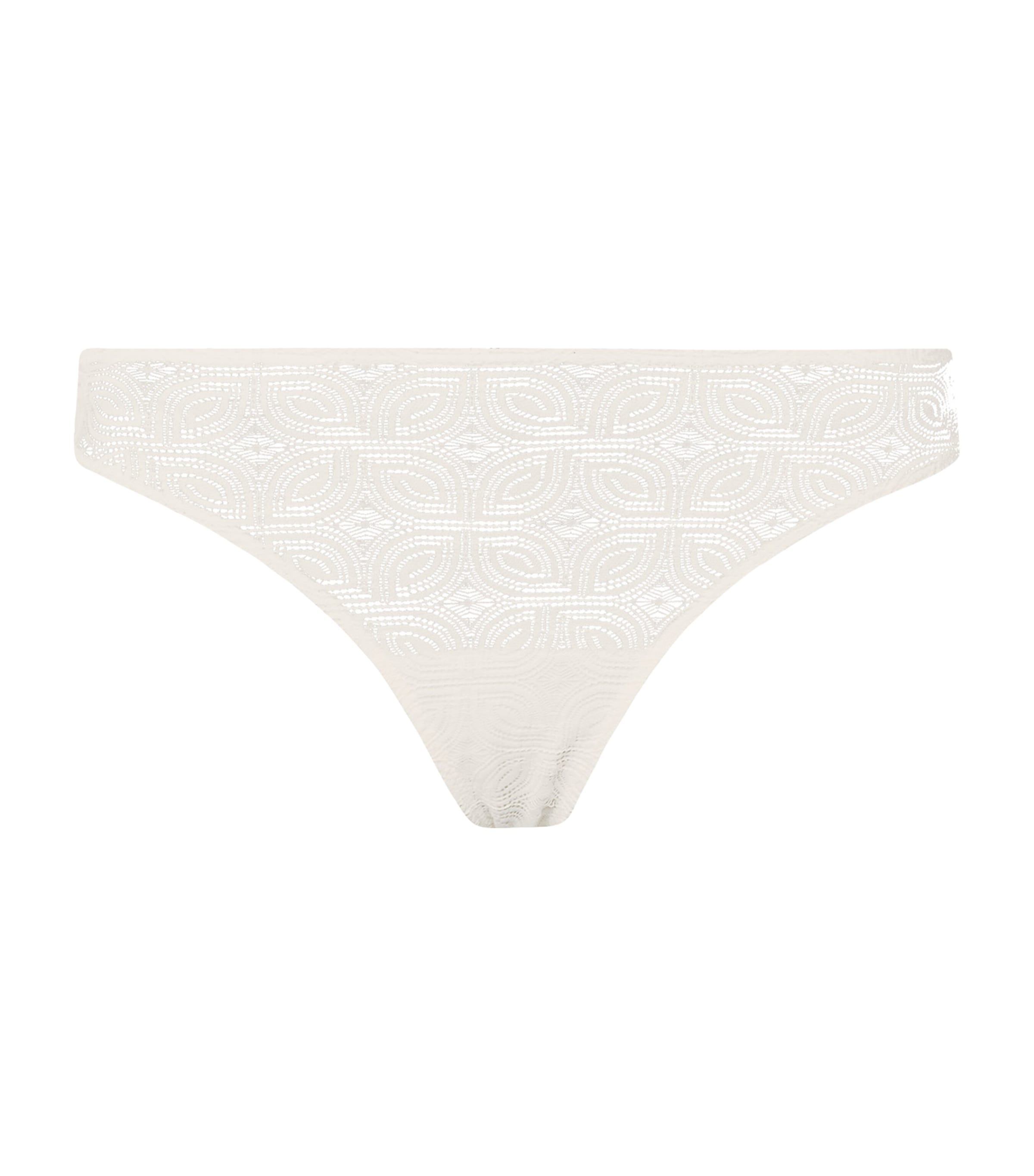 Hanro Crochet Ruby Mini Briefs | Women Clothing | Lingerie & Hosiery | Knickers | Designers | Hanro