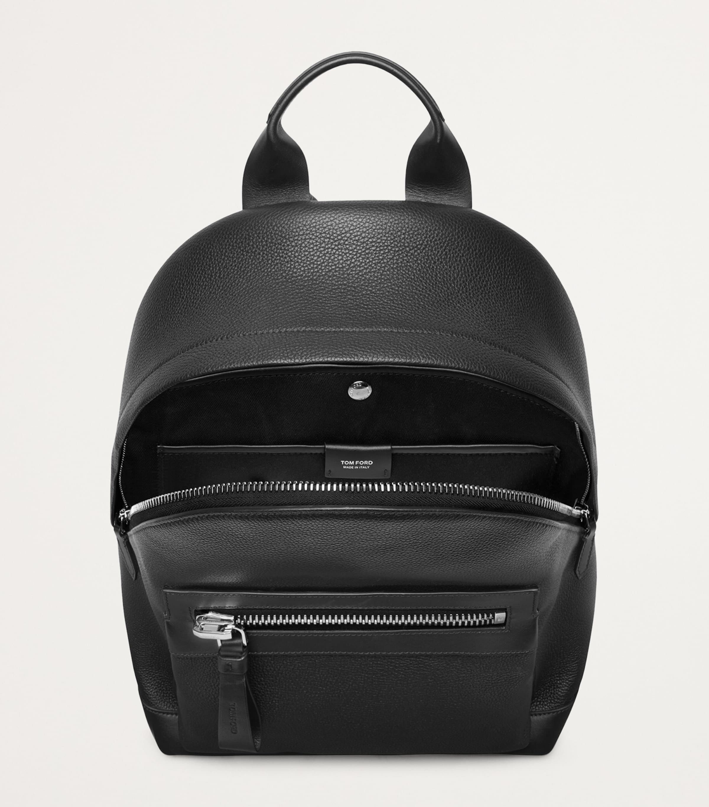 Grained Leather Buckley Backpack 1N001 Image 4