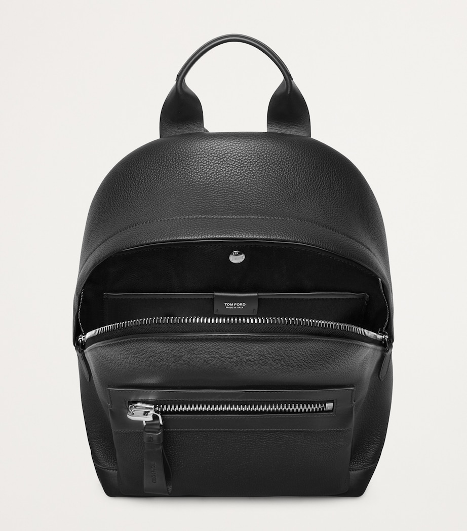Grained Leather Buckley Backpack 1N001 Image 4