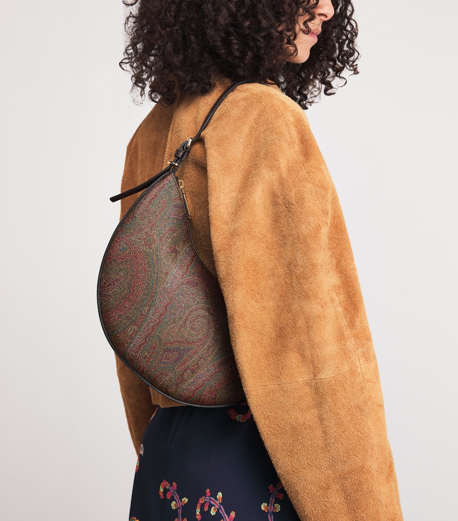 Etro Medium Paisley Arnica Shoulder Bag Brown Image 2