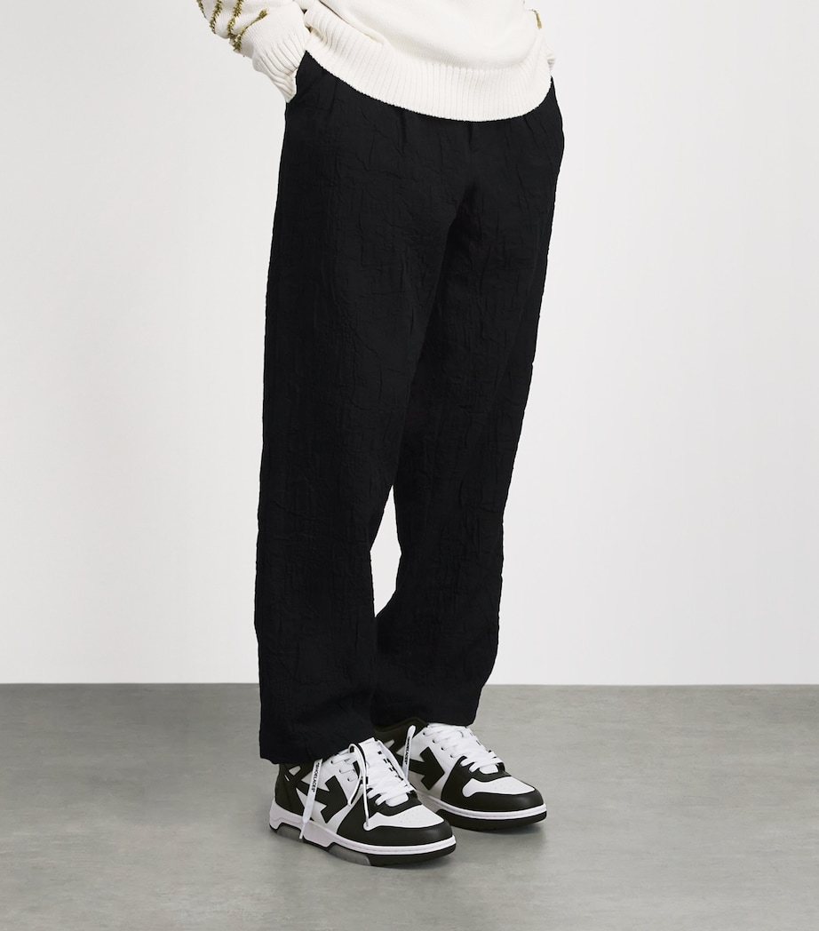 Leather Out of Office Sneakers BLK/WHITE Image 4