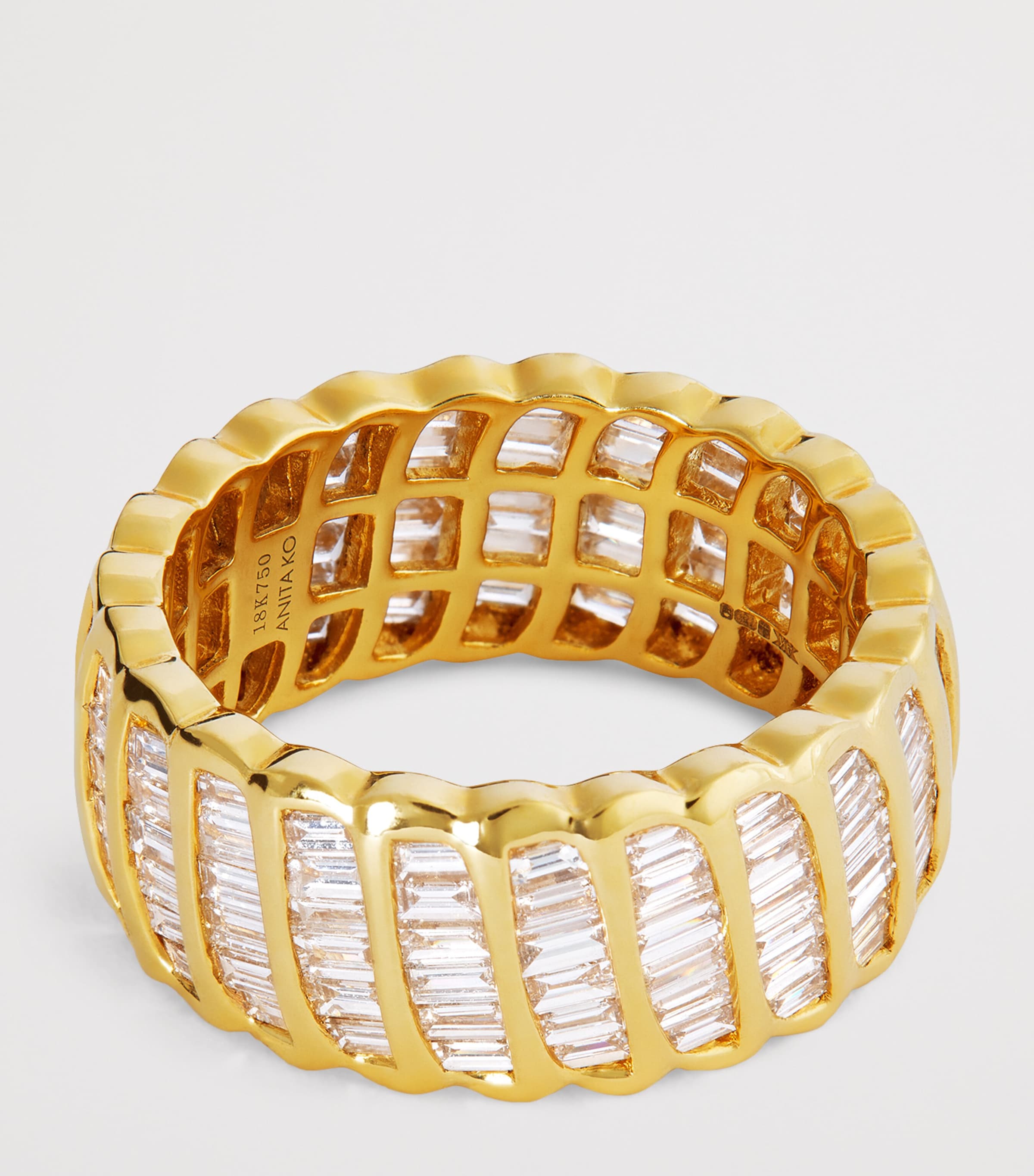 Yellow Gold and Diamond Zoe Ring  YELLOW GOLD Image 4