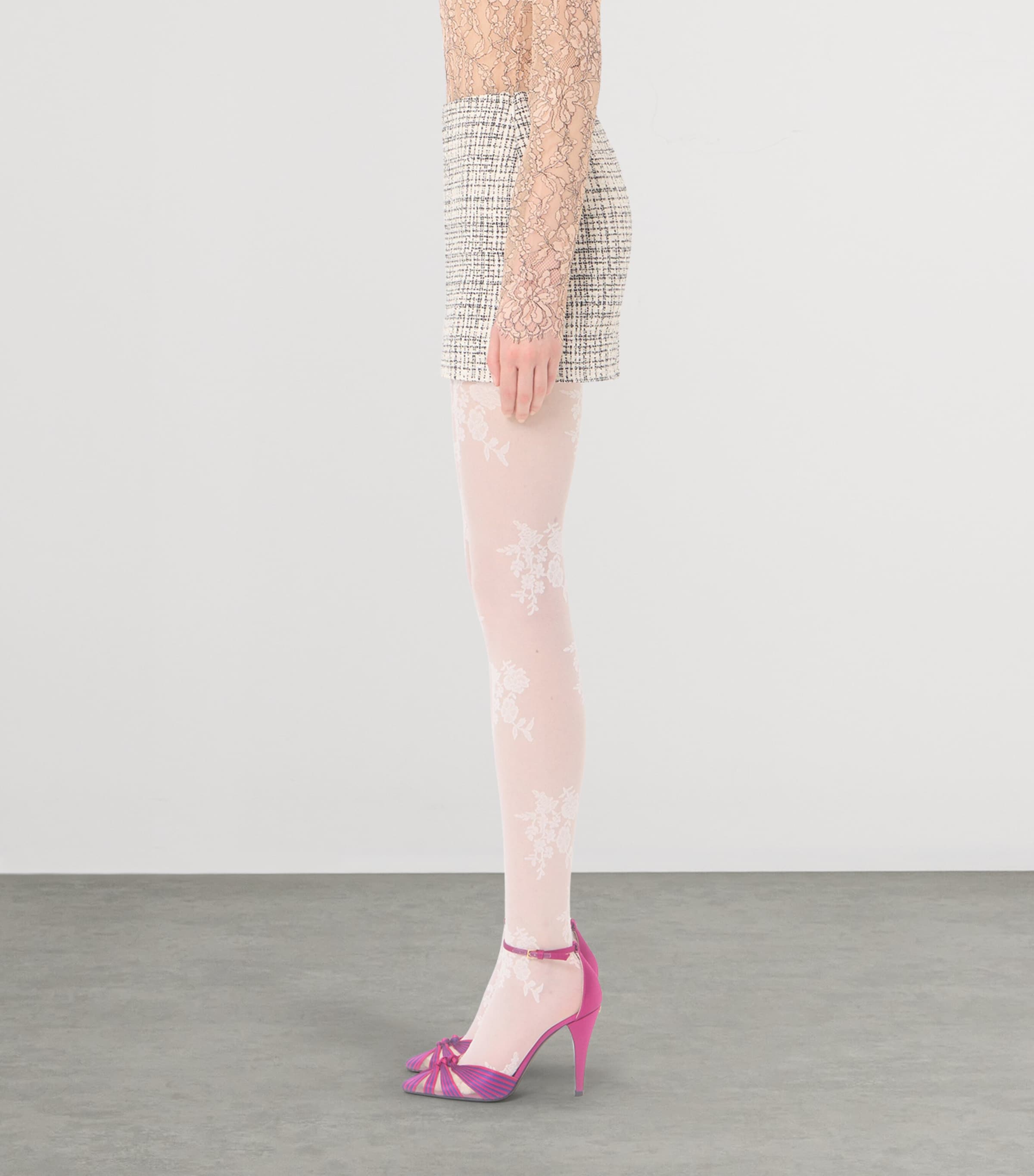 Valentino Womens Tweed Mini Skirt Image 4