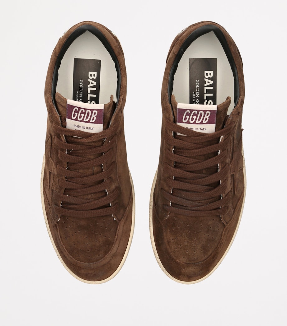 Suede Ball Star Sneakers BROWN Image 4