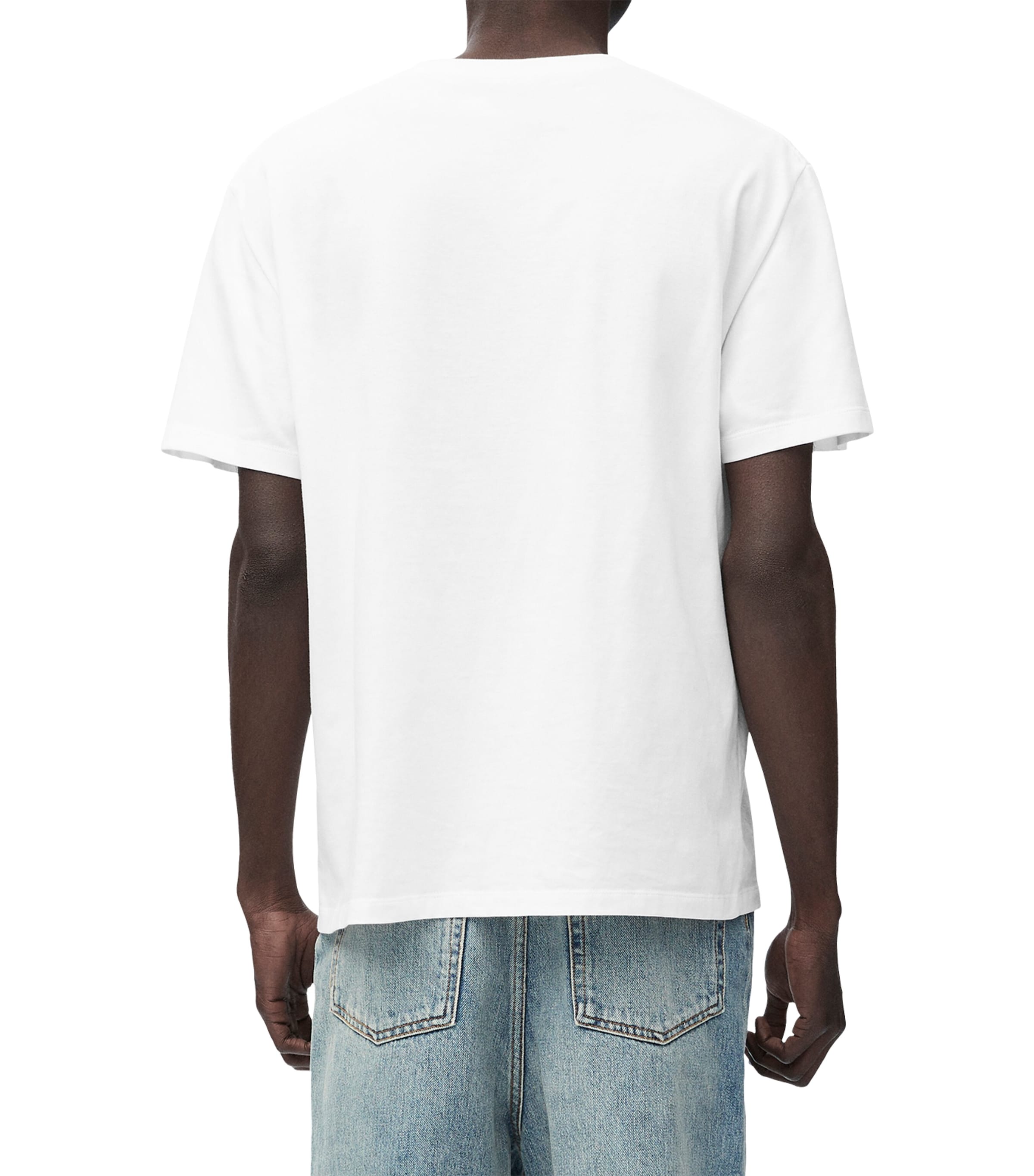 Pocket Anagram T-Shirt WHITE Image 4