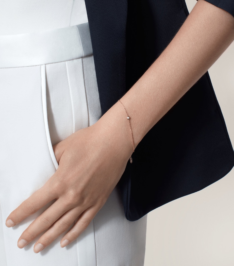 Extra-Small Yellow Gold and Diamond Cartier d'Amour Bracelet YELLOW GOLD Image 2