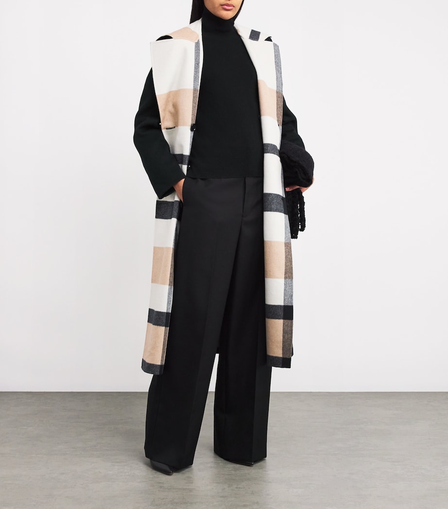 Light Pure Cashmere High-Neck Sweater BLACK Image 2