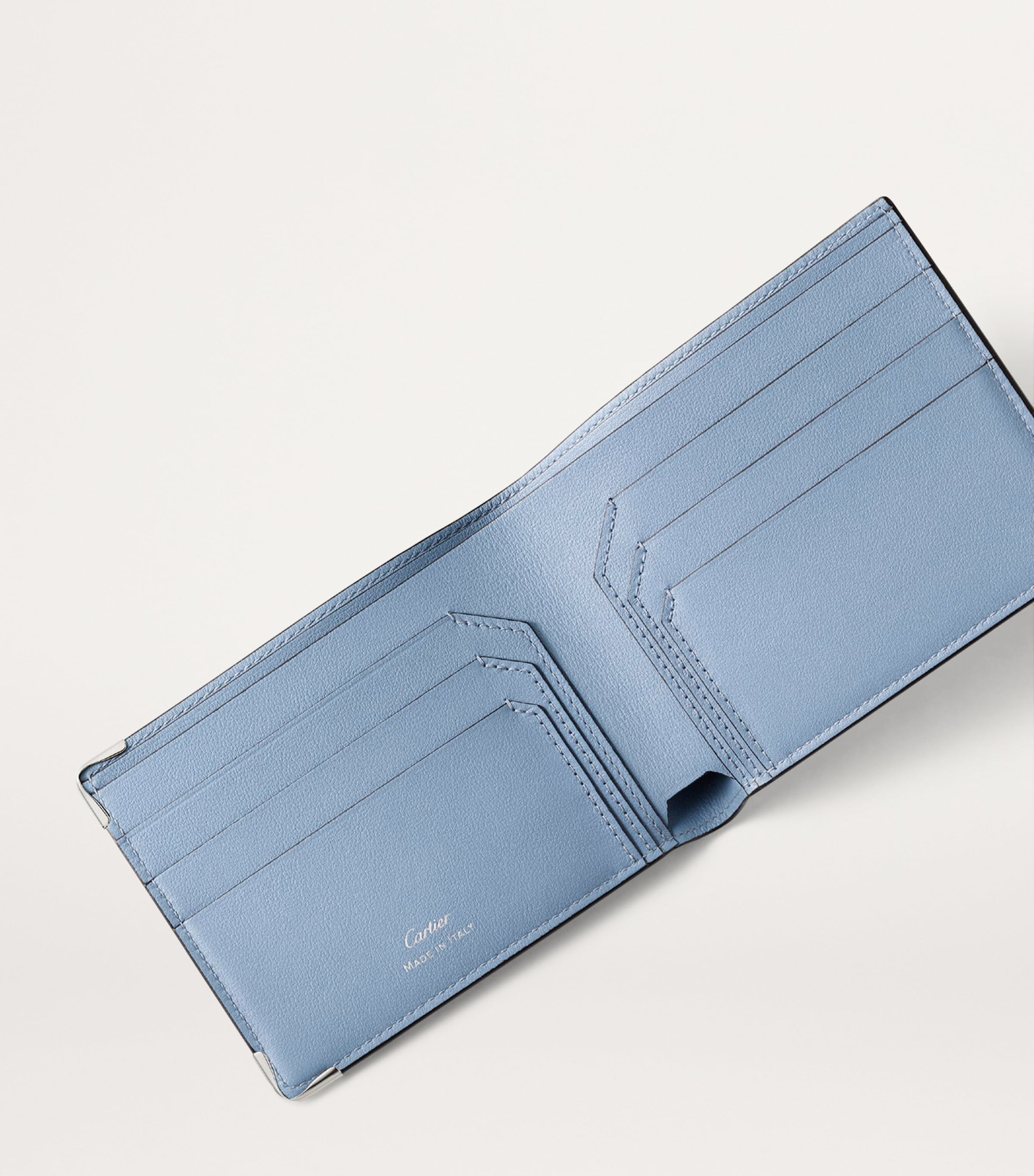 Santos De Cartier Cufflinks, Pen and Wallet Set GREY-BLUE Image 8