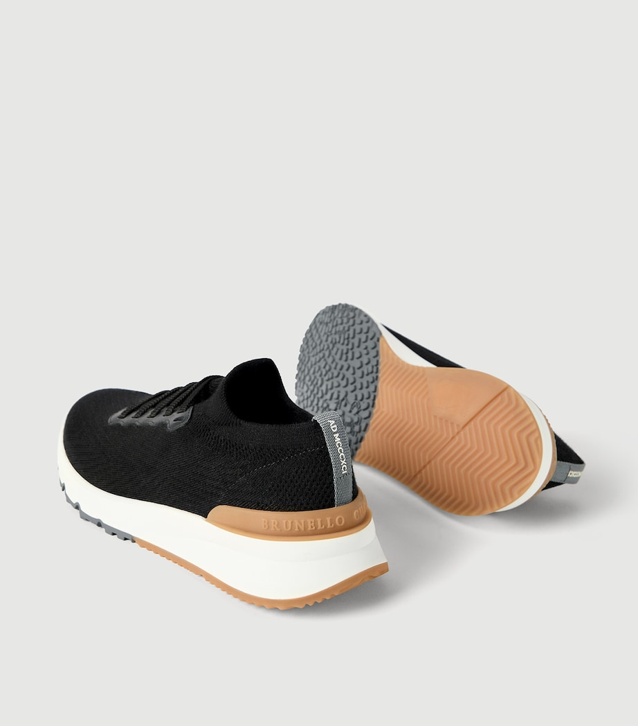 Brunello Cucinelli Cotton Knitted Sneakers Image 6
