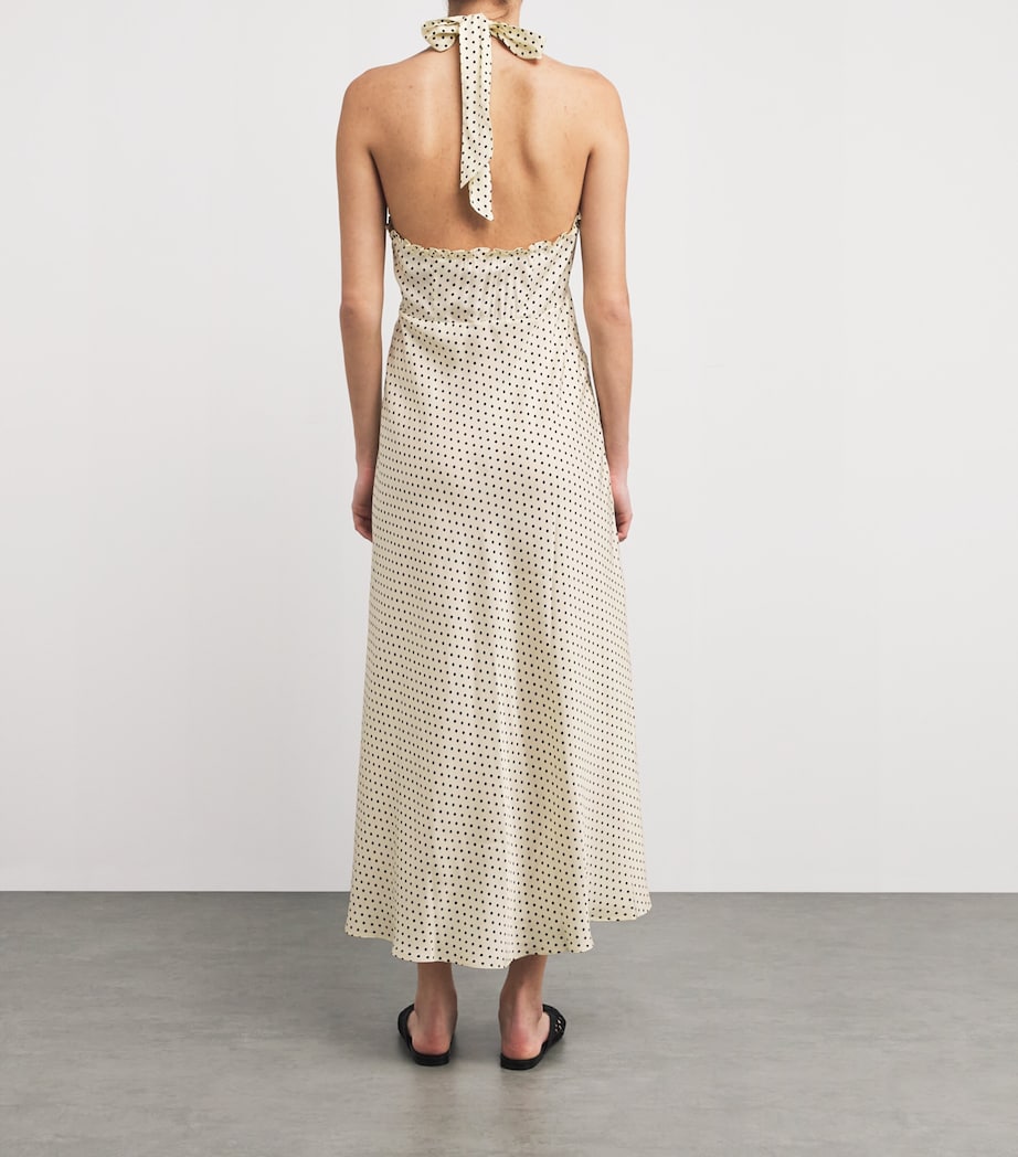 Polka Dot Mazarin Midi Dress PORTIA DOT Image 3